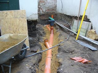 Rekonstrukce splaškové a dešťové kanalizace